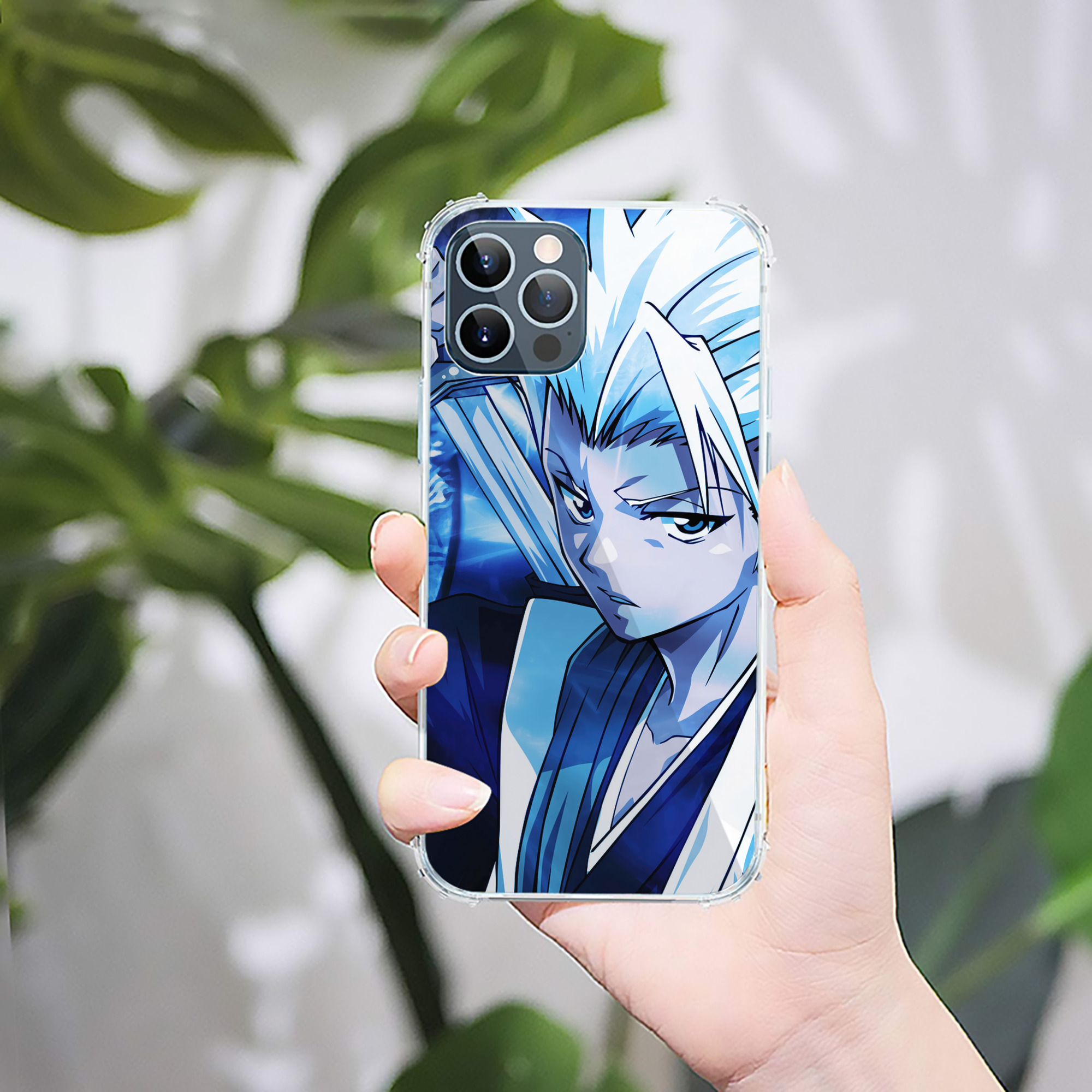 （画像用） ブリーチ BLEACH 【iPhone 12シリーズ対応】透明スマホケース（クリアソフトケース）